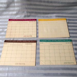 Vtg 1957 Directorate of Flight Safety Research Special Study Kit CALENDA…